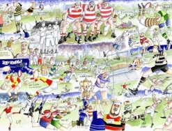All Jigsaw Puzzles - AJP10745 - Rugby (Tim Bulmer) - 1000 Piece