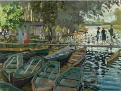 All Jigsaw Puzzles - AJP-NG6456 - Bathers at La Grenouillere (Monet) - 1000 Piece