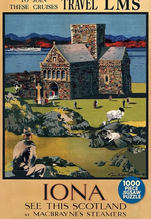 Birlinn - Travel LMS Iona (See This Scotland by Macbraynes`s Steamers) - 1000 Piece