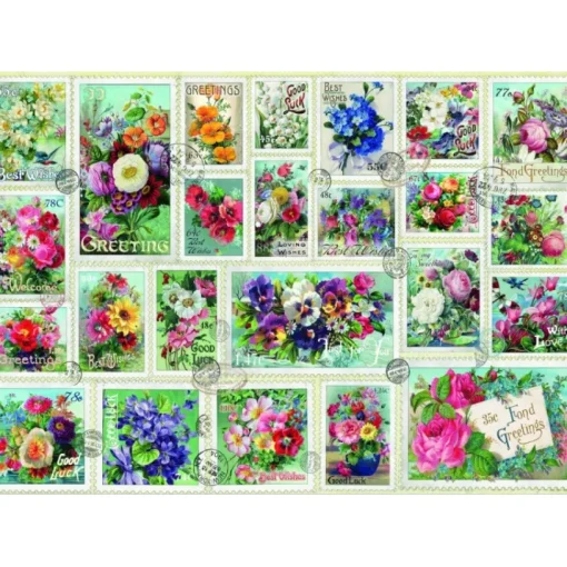 Bluebird - 70472 - Stamp Flower Collection (Barbara Behr) - 2000 Piece