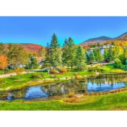 Bluebird - 70023 - Stowe, Vermont, USA - 1000 Piece