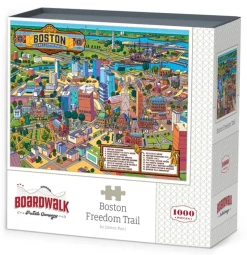 Boardwalk - 10583 - Boston Freedom Trail (James Poai) - 1000 Piece