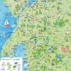 Cardtoons - North Wales Lap Map Jigsaw - 1000 Piece