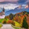 Castorland - 200795 - Autumn in Bavarian Alps , Germany - 2000 Piece