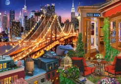Castorland - 104598 - Brooklyn Bridge Lights (David Maclean) - 1000 Piece