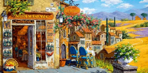 Castorland - 400171 - Colors of Tuscany (Viktor Shvaiko) - 4000 Piece