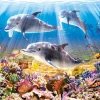 Castorland - 52547 - Dolphins Underwater - 500 Piece