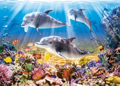 Castorland - 52547 - Dolphins Underwater - 500 Piece