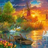 Castorland - 104734 - Dutch Idyll (Abraham Hunter) - 1000 Piece