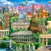 Castorland - 104901 - Famous Landmarks - 1000 Piece