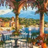 Castorland - 105120 - Mediterranean Veranda (Dominic Davison) - 1000 Piece