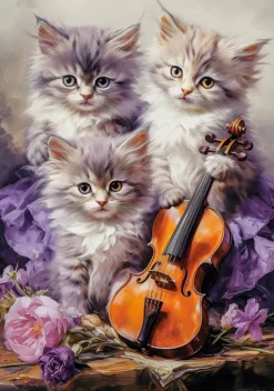 Castorland - 53988 - Musical Kittens - 500 Piece