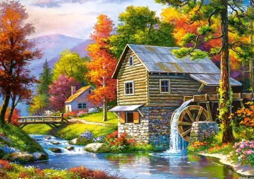 Castorland - 52691 - Old Sutter`s Mill (Sung Kim) - 500 Piece