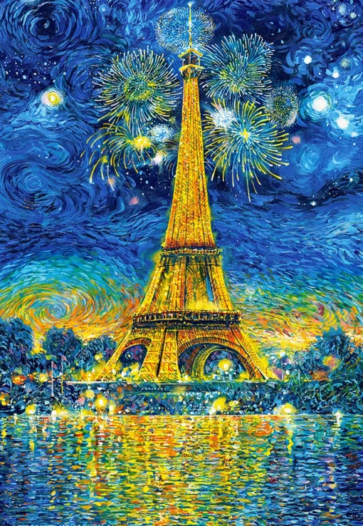 Castorland - 151851 - Paris Celebration - 1500 Piece