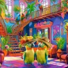 Castorland - 53995 - Parrots in Paradise - 500 Piece