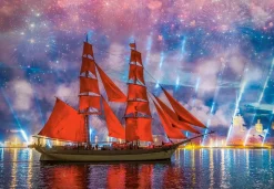Castorland - 104482 - Red Frigate (Sergey Krylov) - 1000 Piece