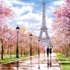 Castorland - 104369 - Romantic Walk in Paris - 1000 Piece