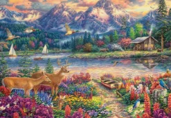 Castorland - 152131 - Spring Mountain Majesty (Chuck Pinson) - 1500 Piece