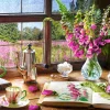 Castorland - 104345 - Still Life with Violet Snapdragons (Marcus Rodriguez) - 1000 Piece