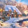Castorland - 53278 - Winter Cottage (Dominic Davison) - 500 Piece