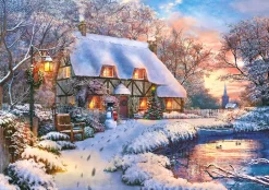 Castorland - 53278 - Winter Cottage (Dominic Davison) - 500 Piece
