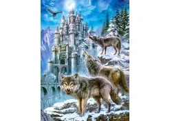 Castorland - 151141 - Wolves and Castle - 1500 Piece
