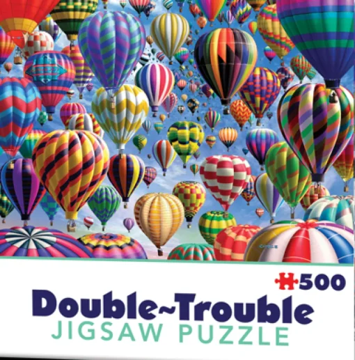 Cheatwell - 28507 - Double Trouble Balloons (Royce B.McClure) - Double Sided With Image Mirrored on the Reverse - 500 Piece