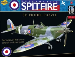 Cheatwell - 02484 - Supermarine Spitfire Mark IX - Build It 3D Puzzle - 57 Pieces