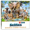 Cheatwell - 28422 - Wild Selfies (Howard Robinson) - 500 Piece double Sided Puzzle
