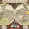 Clementoni - 36526 - Antique Nautical Map - 6000 Piece