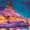 Clementoni - 39747 - Colourful Night over Lofoten Islands - 1000 Piece Panoramic