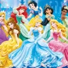 Clementoni - 20128 - Disney Princess Brilliant Puzzle - 104 Piece