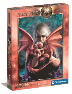 Clementoni - 39640 - Dragonkin (Anne Stokes) - 1000 Piece