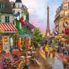 Clementoni - 39482 - Flowers in Paris (David Maclean) - 1000 Piece