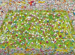 Clementoni - 39537 - Football (Mordillo) - 1000 Piece