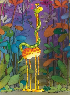 Clementoni - 35079 - Giraffe and Snake (Mordillo) - 500 Piece