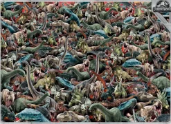 Clementoni - 39470 - Jurassic World - Imossible Puzzle - 1000 Piece