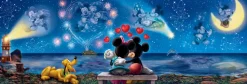 Clementoni - 39449 - Mickey e Minnie (Disney) - 1000 Piece Panoramic