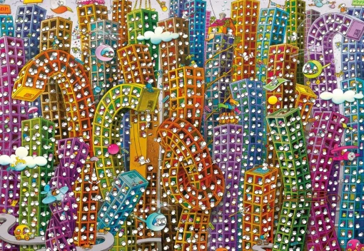 Clementoni - 32565 - Mordillo - 2000 Piece