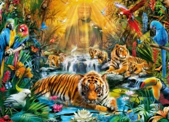 Clementoni - 39380 - Mystic Tigers (Jan Patrik Krasny) - 1000 Piece