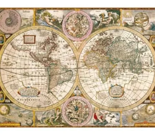 Clementoni - 33531 - Old Map - 3000 Piece