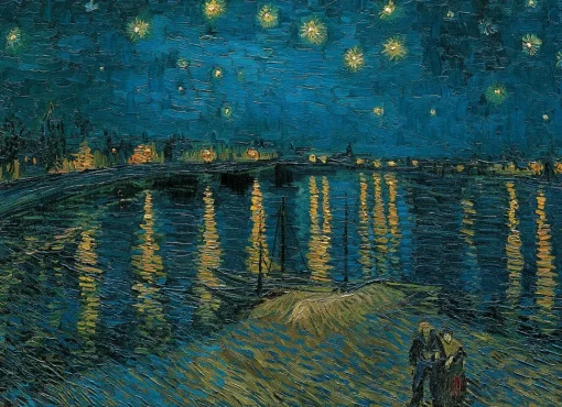 Clementoni - 39789 - Starry Night on the Rhone (Van Gogh) - 1000 Piece