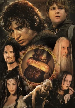 Clementoni - 39737 - The Lord of the Rings - 1000 Piece