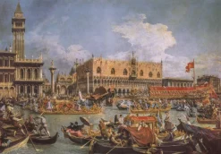 Clementoni - 39764 - The Return of the Bucentaur at the Molo on Ascension Day (Canaletto) - 1000 Piece