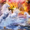 Clementoni - 31805 - Wild Unicorns (Jan Patrick Krasny) - 1500 Piece
