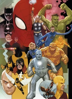 Clementoni - 39534 -Marvel 80 Years - 1000 Piece