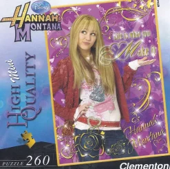 Clementoni - 2112B - Hannah Montana (Red Coat) - 260piece