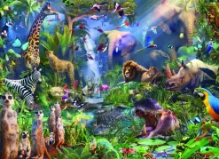 Cobble Hill - 40187 - Into the Jungle (David Penfound) - 1000 Piece
