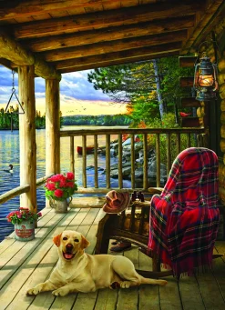 Cobble Hill - 40149 - Cabin Porch - 1000 Piece