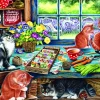 Cobble Hill - 40204 - Cats Retreat ( Irina Garmashova - Cawton) - 1000 Piece